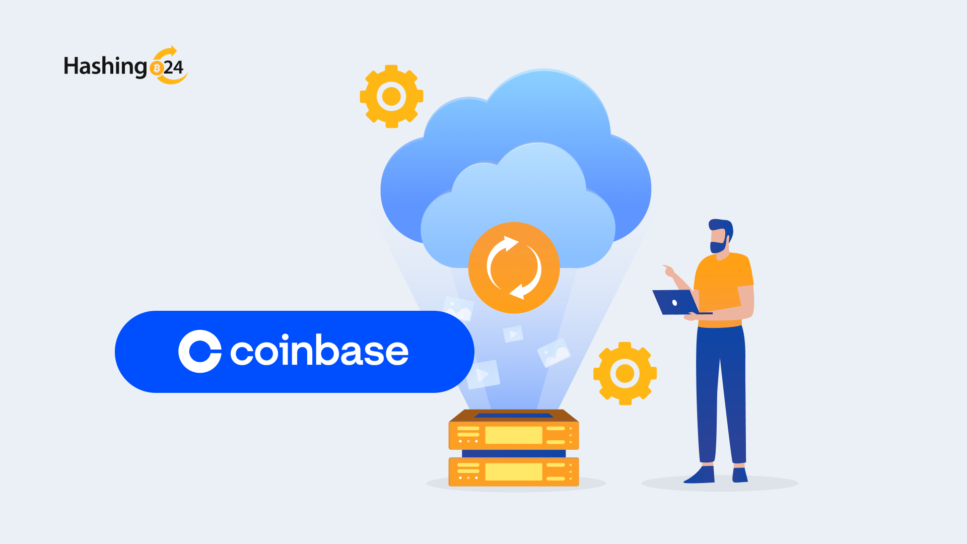 From Mining to Market: Enhance Your Crypto Strategy with Coinbase and Hashing24