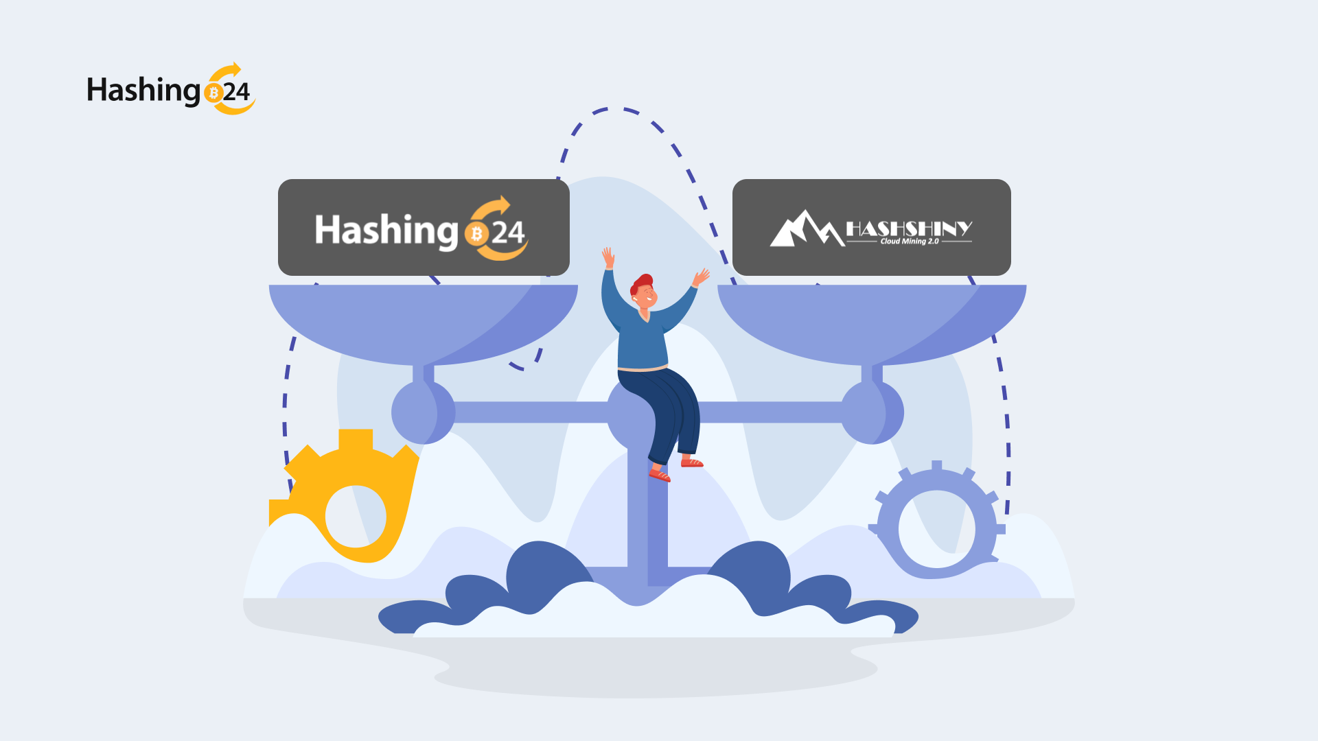 Hashing24 vs. Hashshiny: Discover the Premier Choice for Profitable BTC Cloud Mining
